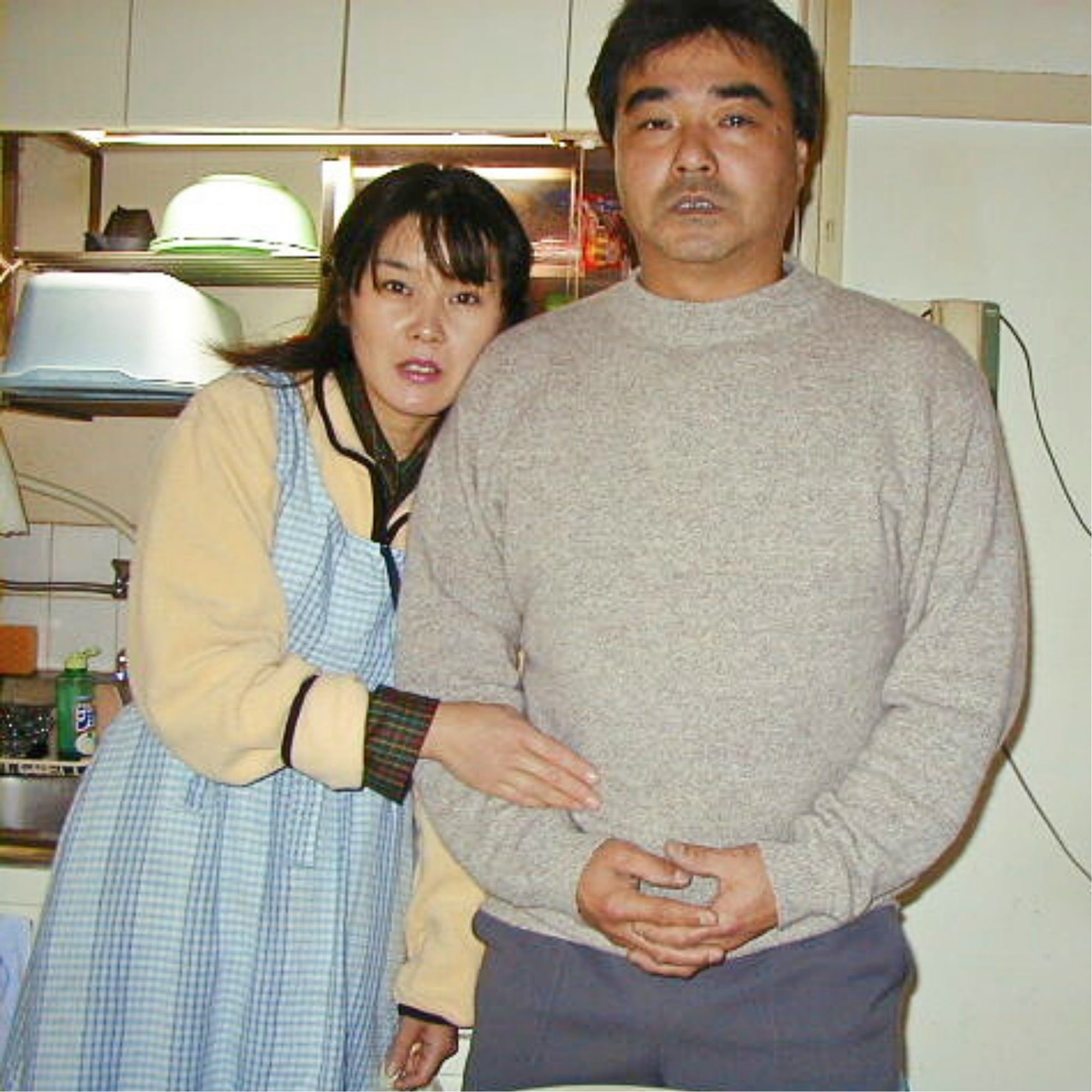 制作例:小山の父|30年前の父と母